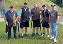 v.l.n.r: Jens Meyer, Dennis Brandt, Jan Meyer, Niklas Nützel, Mirko Nützel